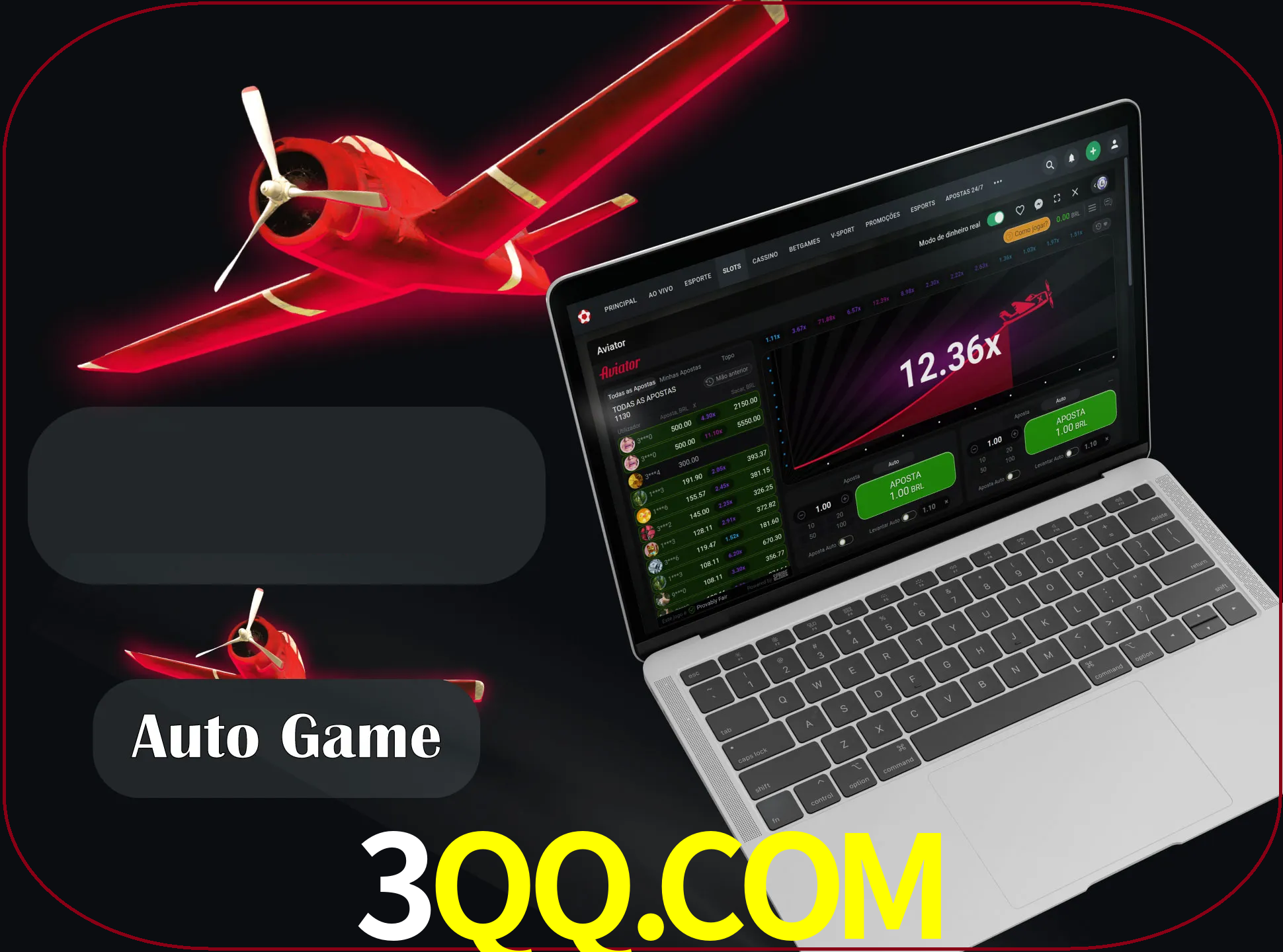No modo automático, os jogos apostam e sacam seu dinheiro automaticamente.
