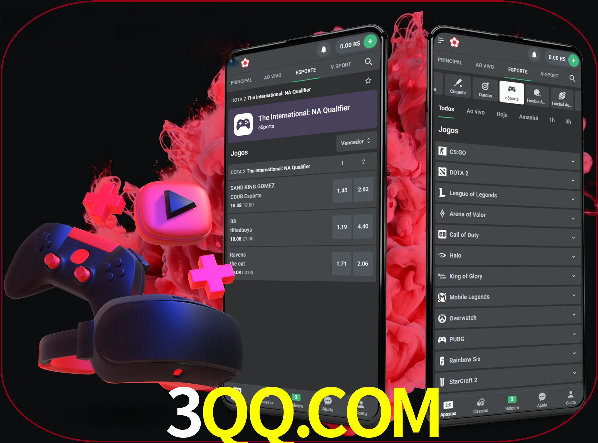 Para ter a aplicação móvel 3qq no seu smartphone, basta descarregar o ficheiro apk e seguir as instruções.